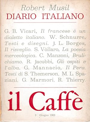 IL Caffè politico e letterario. Anno XI n. 3 Giugno 1963