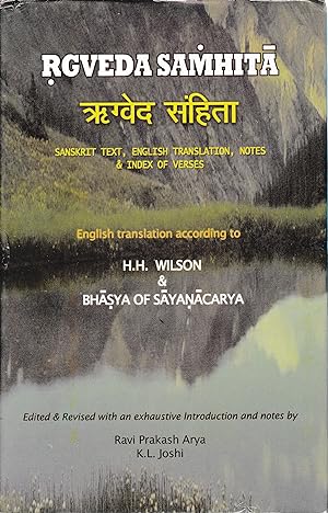 Rgveda Samhità. Sanskrit text, english translation, notes & index of verses vol I°