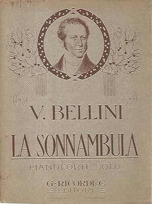 La sonnanbula. Pianoforte solo