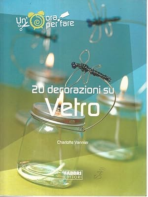 20 decorazioni su vetro