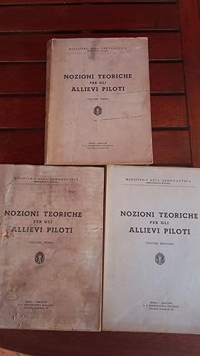 Nozioni teoriche per gli allievi piloti Vol I II e III