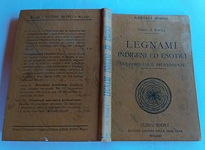 Legnami indigeni ed esotici. Nei loro usi e provenienze