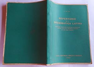 Repertorio della grammatica latina