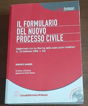 Il formulario del nuovo processo civile