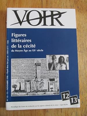 Figures littéraires de la cécité du Moyen Age au XXe siècle