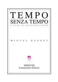 Tempo Senza Tempo - Miguel Barnet