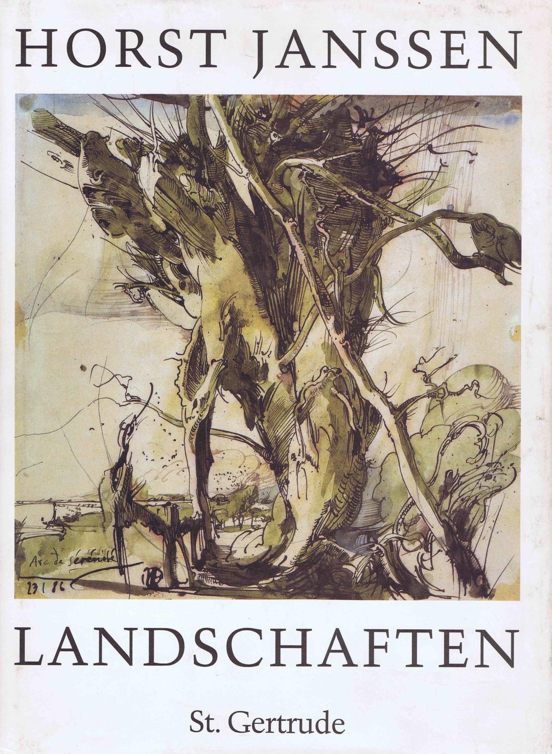 horst janssen landschaften - ZVAB