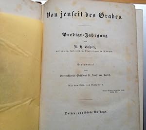 Von jenseit des Grabes, Predigt Jahrgang von Caspari weiland ev. lutherisch Stadtpfarrer in München