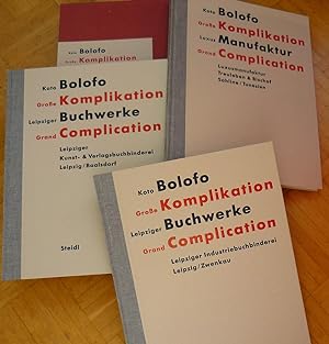 Große Komplikation Leipziger Buchwerke, Luxus Manufaktur Leipziger Industriebuchbinderei, Kunst- ...