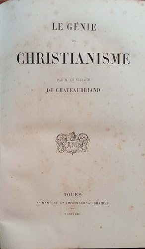 Le Genie du Christianisme