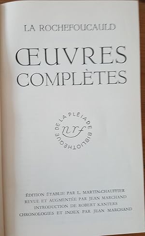 Oeuvres completes