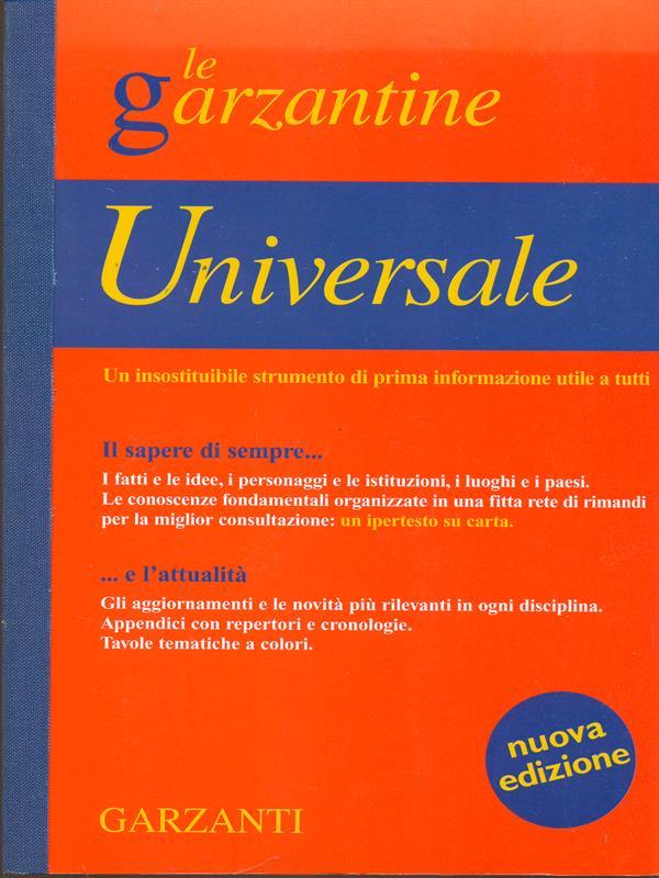 Le garzantine universale - aa vv