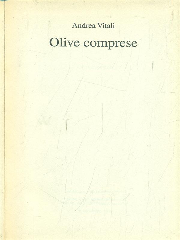 Olive comprese