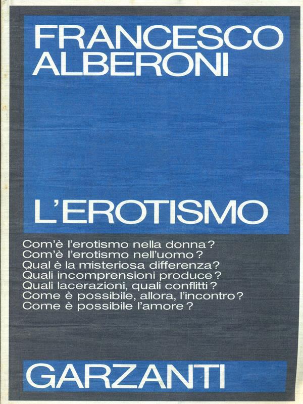 L'erotismo (Saggi blu)