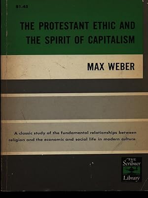 protestant ethic thesis protestant ethic spirit capitalism abebooks protestant ethic thesis protestant ethic spirit capitalism abebooks
