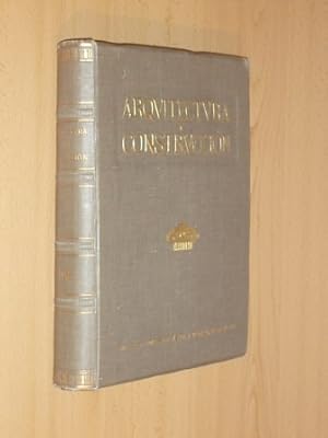 ARQUITECTURA Y CONSTRUCCIÓN, 1918 . Resumen anual de Arquitectura, Bellas Artes. Libro del arquit...