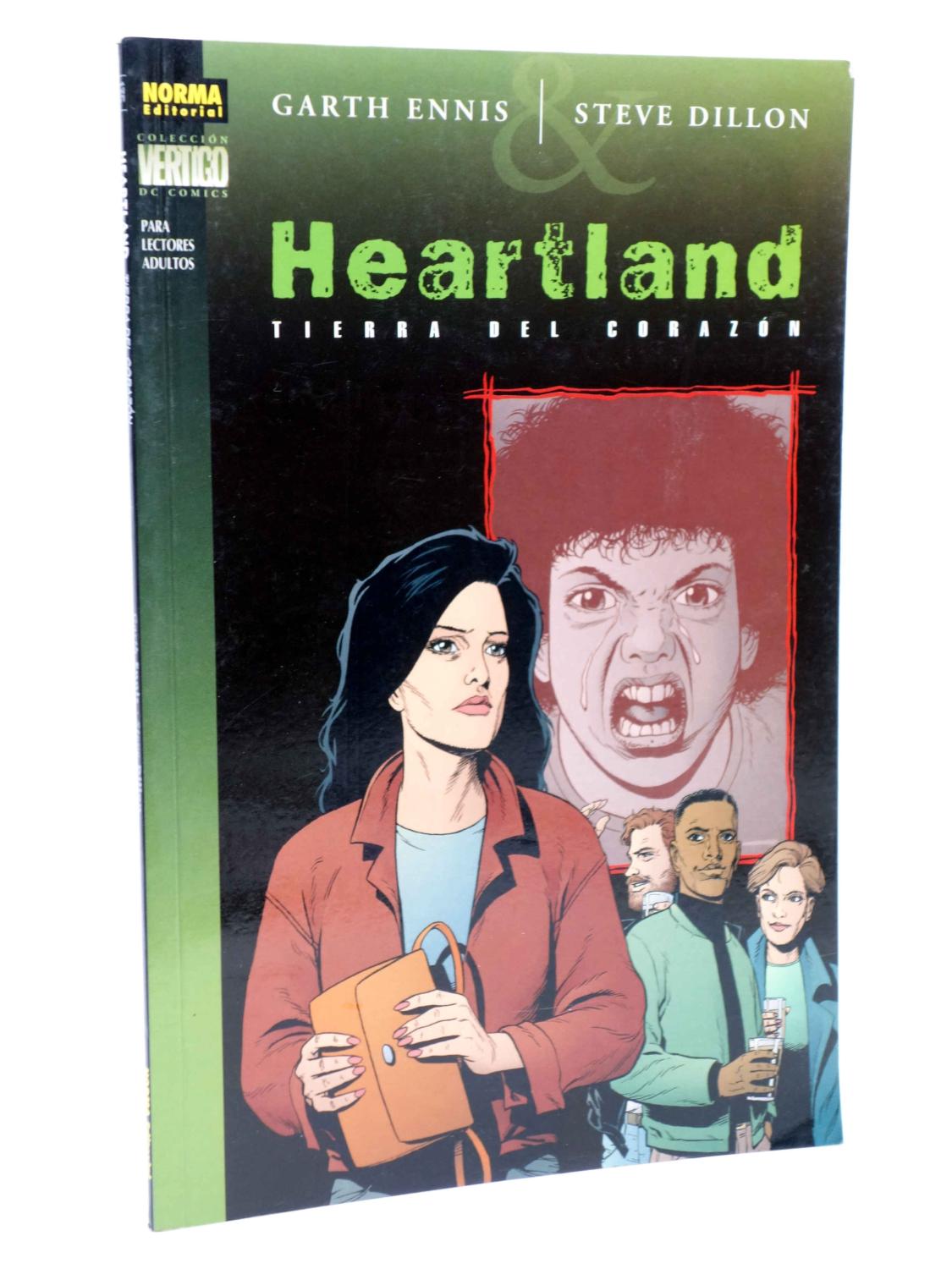 VERTIGO 135. HEARTLAND, TIERRA DE CORAZÓN (Garth Ennis / Steve Dillon) Norma, 2000. OFRT - Garth Ennis / Steve Dillon