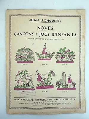 NOVES CANÇONS I JOCS D?INFANTS LA ROTLLI, ROTLLI ROTLLANA (Joan llongueres), s/f