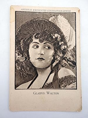 ARTISTAS EMINENTES CINEMATOGRÁFICOS SERIE VIII N.º 12. GLADYS WALTON (No acreditado), 1930