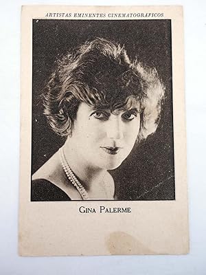 ARTISTAS EMINENTES CINEMATOGRÁFICOS SERIE X N.º 12. GINA PALERME (No acreditado), 1930