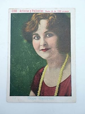 CINE ARTISTAS Y PELÍCULAS SERIE A N.º 12. HOPE HAMPTON (No acreditado) The Elixir Pujol, 1930