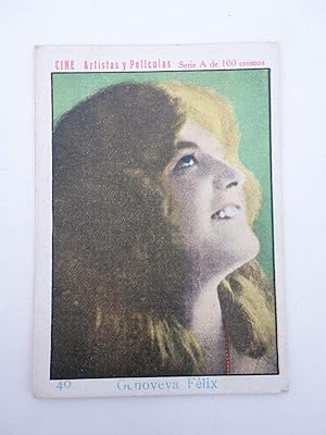 CINE ARTISTAS Y PELÍCULAS SERIE A N.º 40. GENOVEVA FÉLIX (No acreditado) Chocolate Angelical, 1930