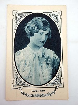 FOTOCROMO ARTISTAS DE CINE SERIE I N.º 21. CAMILA HORN (No acreditado), 1930