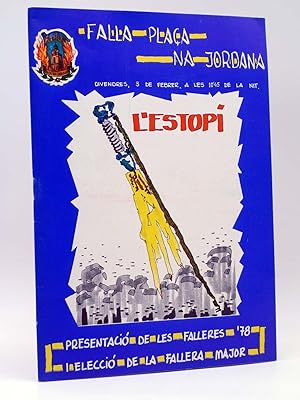 LLIBRET FALLA PLAÇA NA JORDANA L?ESTOPÍ, 1978 (VVAA), 1978