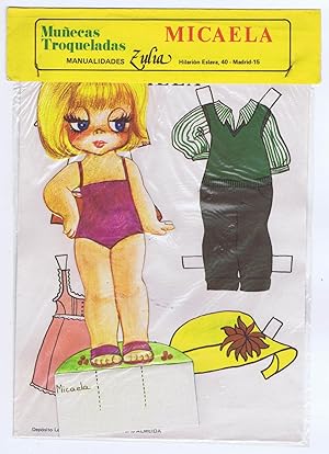 muñequitas de papel recortables