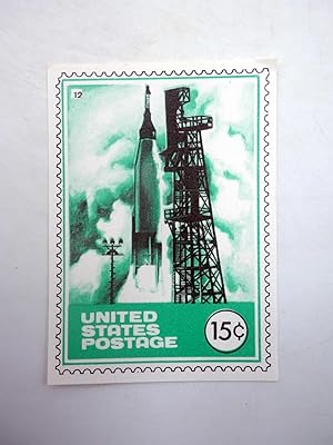 LA GRAN PROEZA CROMO 12. UNITED STATES POSTAGE (No acreditado) Pipas Churruca, 1969