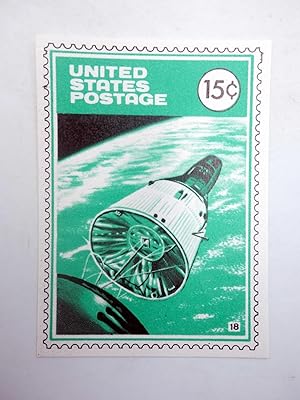 LA GRAN PROEZA CROMO 18. UNITED STATES POSTAGE (No acreditado) Pipas Churruca, 1969