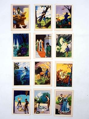 COLECCIÓN DE CROMOS JUAN FUERTE 1 A 12. COMPLETA, Circa 1960