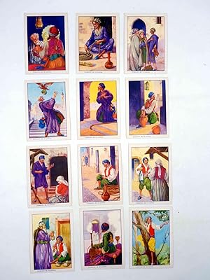 COLECCIONES EL NIÑO EL PEDAZO DE PLOMO COLECCIÓN DE 12 CROMOS. COMPLETA. J. Barguñó, Circa 1950