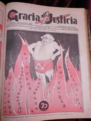 GRACIA Y JUSTICIA. ORGANO EXTREMISTA DEL HUMORISMO NACIONAL