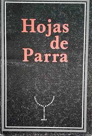 Hojas de Parra. Edición y notas de David Turkeltaub