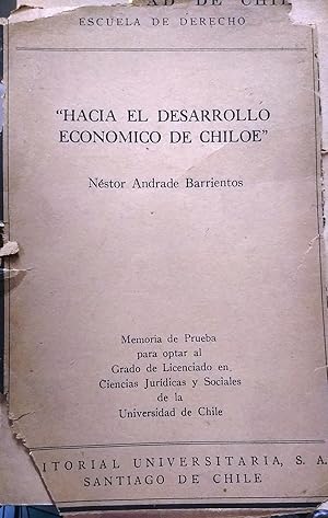 Hacia el desarrollo económico de Chiloé