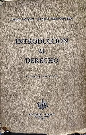 Introducción al Derecho. Cuarta edición