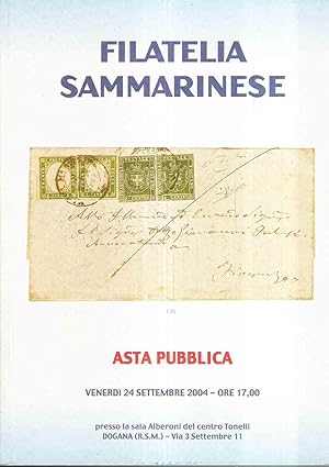FILATELIA SAMMARINESE - ASTA PUBBLICA
