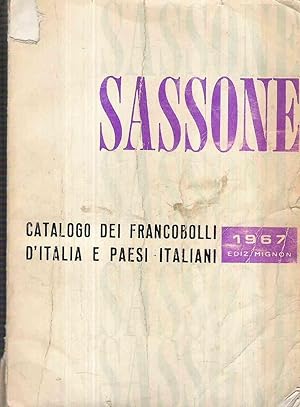 SASSONE - CATALOGO DEI FRANCOBOLI D'ITALIA E PAESI ITALIANI 1967