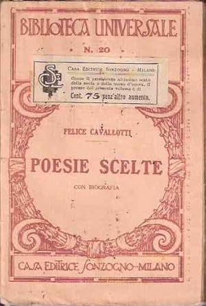 POESIE SCELTE CON BIOGRAFIA