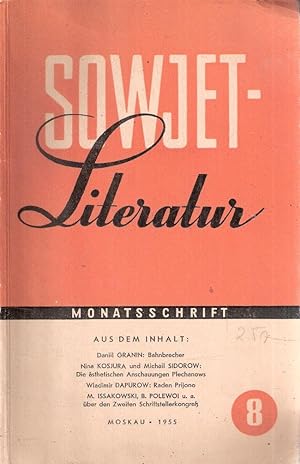 SOWJET LITERATUR - MONATSCHRIFT