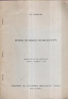 POESIA DI RENZO FRANCESCOTTI