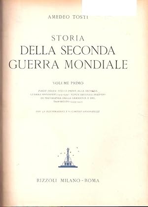 STORIA DELLA SECONDA GUERRA MONDIALE