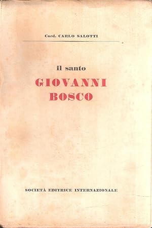 IL SANTO GIOVANNI BOSCO