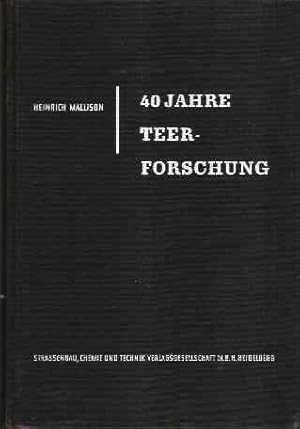 40 JAHRE TEER-FORSCHUNG