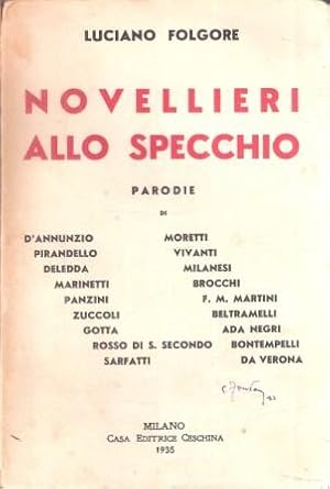 NOVELLIERI ALLO SPECCHIO