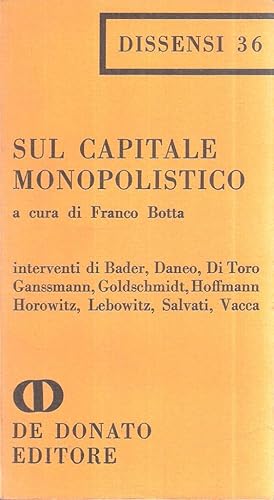 SUL CAPITALE MONOPOLISTICO