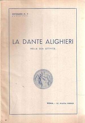 LA DANTE ALIGHIERI NELLA SUA ATTIVITA'