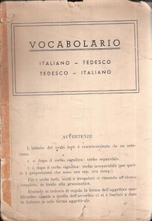 VOCABOLARIO ITALIANO-TEDESCO TEDESCO-ITALIANO