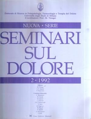 SEMINARI SUL DOLORE NUOVA SERIE 2-92